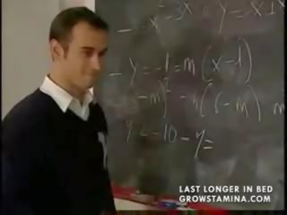 Adult video immediately after class with the fucking teacher