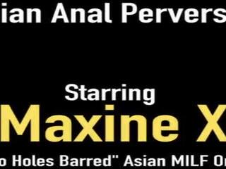 Anal Loving Asian Mommy Maxine X Gets Butt Fucked by hard up Janessa Jordan!