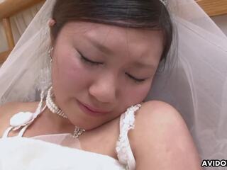 Alluring daughter In A Wedding Dress