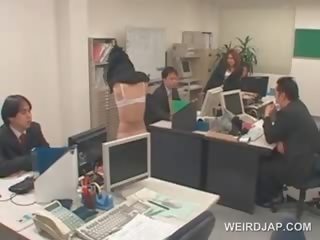 Glorious Asian Office diva Sexually Tortured At Work