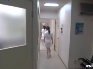 Japanese Nurse Gets Naughty With A hot to trot Part6