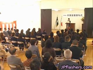 Japanese femme fatale During Graduation