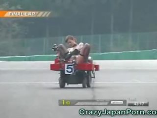 Funny Japanese sex film Race!