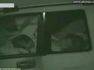 Infrared Camera Car Park sex clip